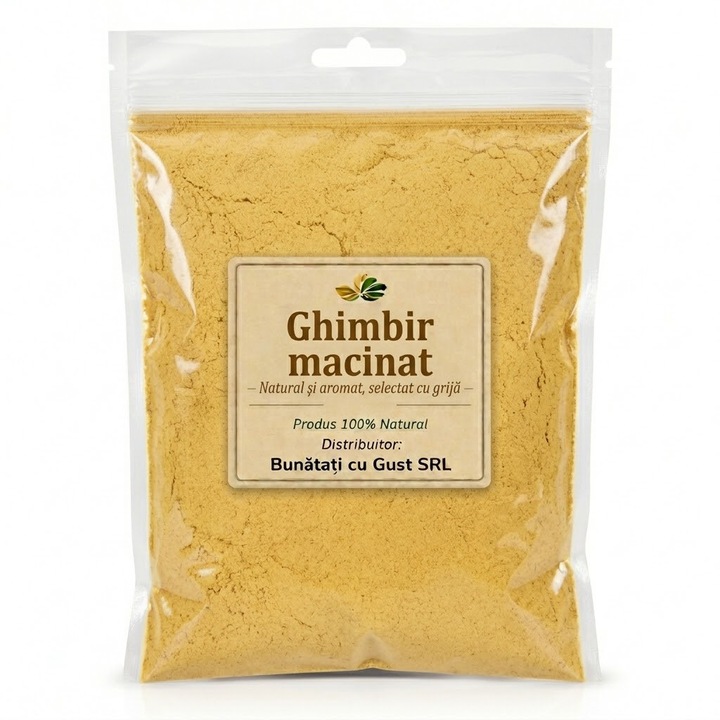 Ghimbir macinat 4 kg – ideal pentru deserturi si mancaruri