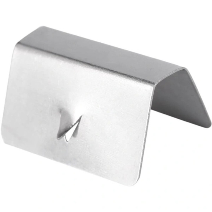 Cleme/clipuri protectie ploaie pentru parbriz Model G3, din otel inoxidabil, fixare sigura, previn contactul geamului, argintiu, 10 bucati