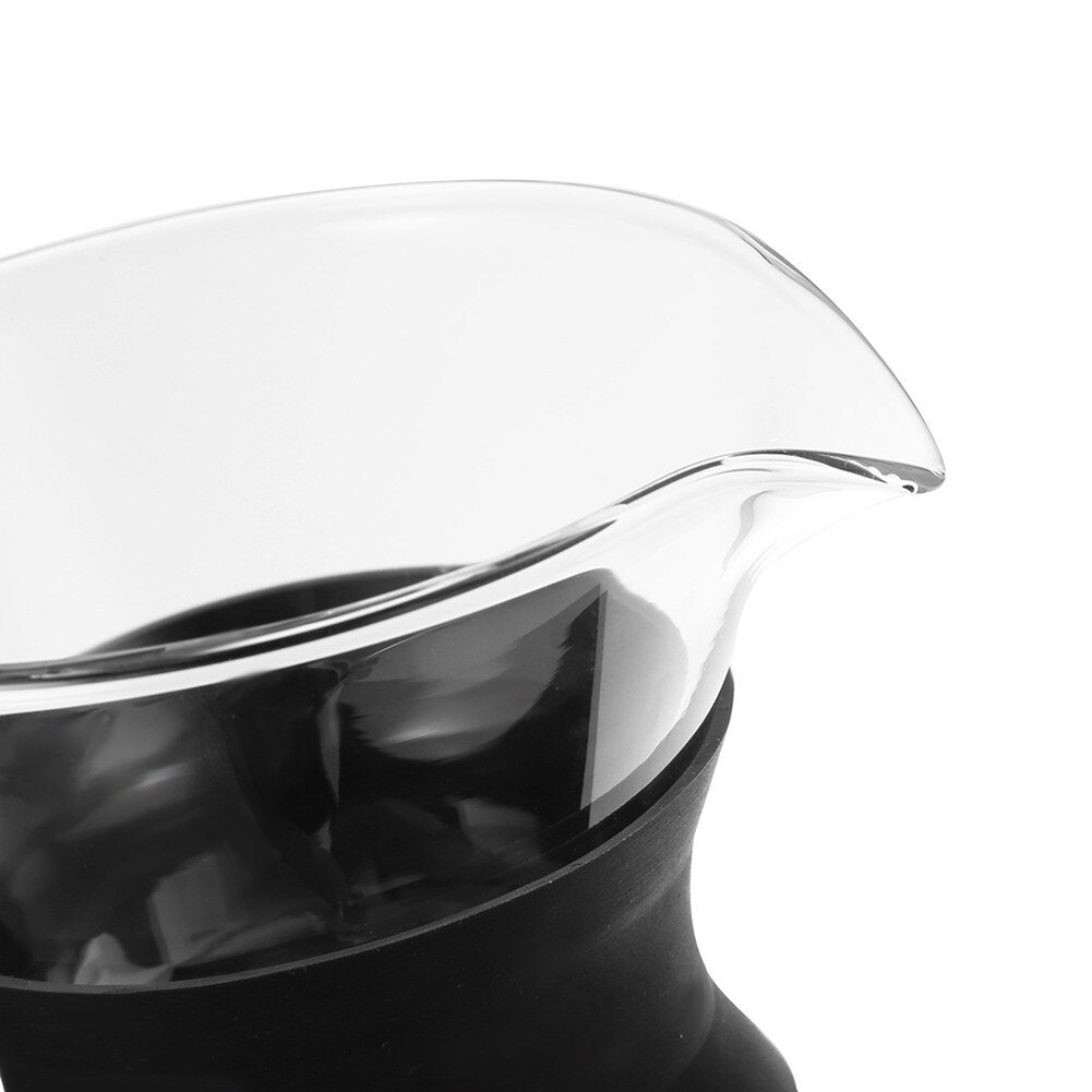 Filtru cafea inox cu recipient sticla 400ml pentru preparare manuala