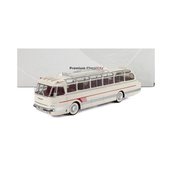 Macheta Autobuz Ikarus 55 crem - 1/43 Premium Classixxs