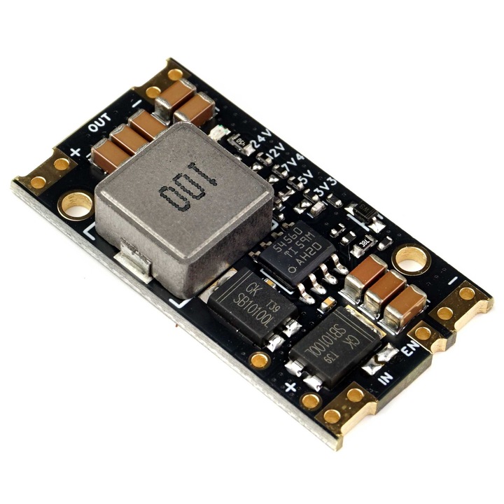 Convertor de tensiune step-down 5V-60V la 3, 3V, 5V, 7, 4V, 12V, 24V TPS54560 5A