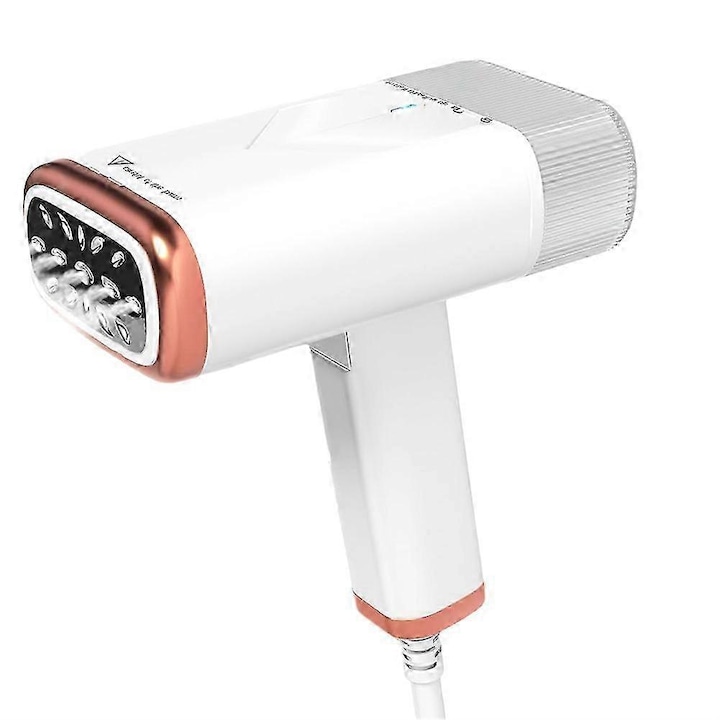 Fier de calcat cu aburi portabil pliabil 1000W portocaliu 20x10x15cm