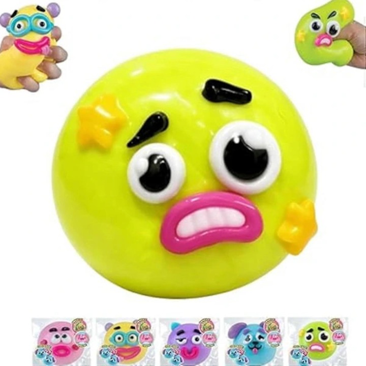 Jucarie squishy caine, verde, moale, interactiva, antistres