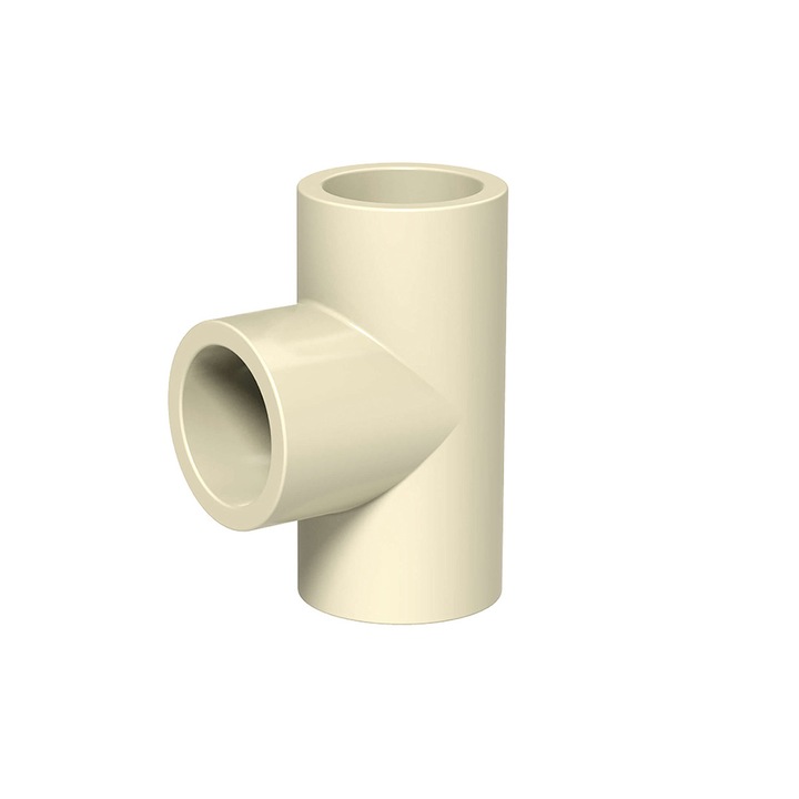Trojnik CPVC Idmar 3/4 inch sárga ragasztott 22.2x17.9x31.1mm