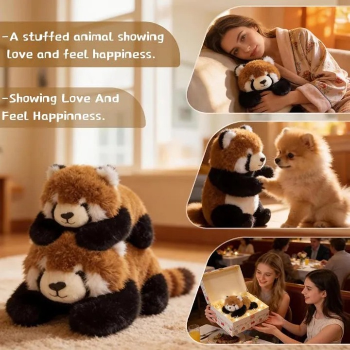 Vörös panda plüssjáték 45cm 450g