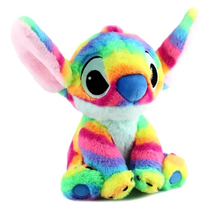 Jucarie de plus, Stitch, moale, multicolor, 30cm