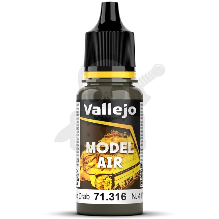 Vallejo Model Air akrilfesték 18ml sötét olajzöld