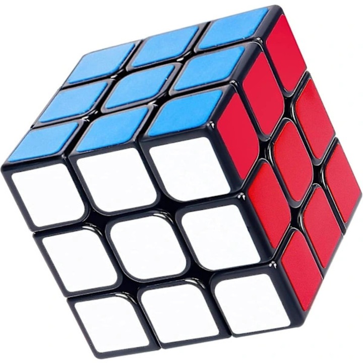 Cub Rubik 3x3x3, durabil, portabil, multicolor, 5.5x5.5x5.5cm