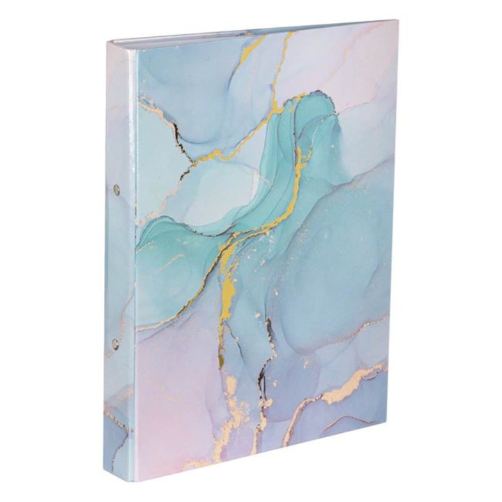 Zöld Márvány Biblioraft Arany Fóliával 32x24.5cm