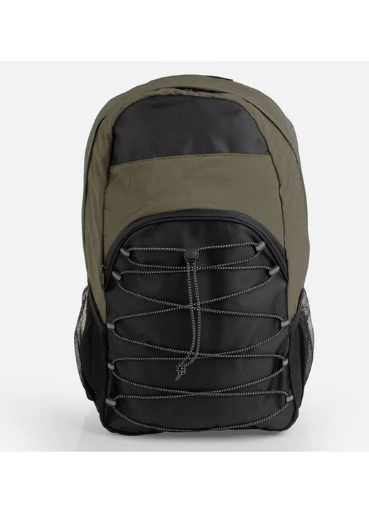 Rucsac sport Antbro kaki 31x15x45cm, sistem de inchidere cu snur, material usor