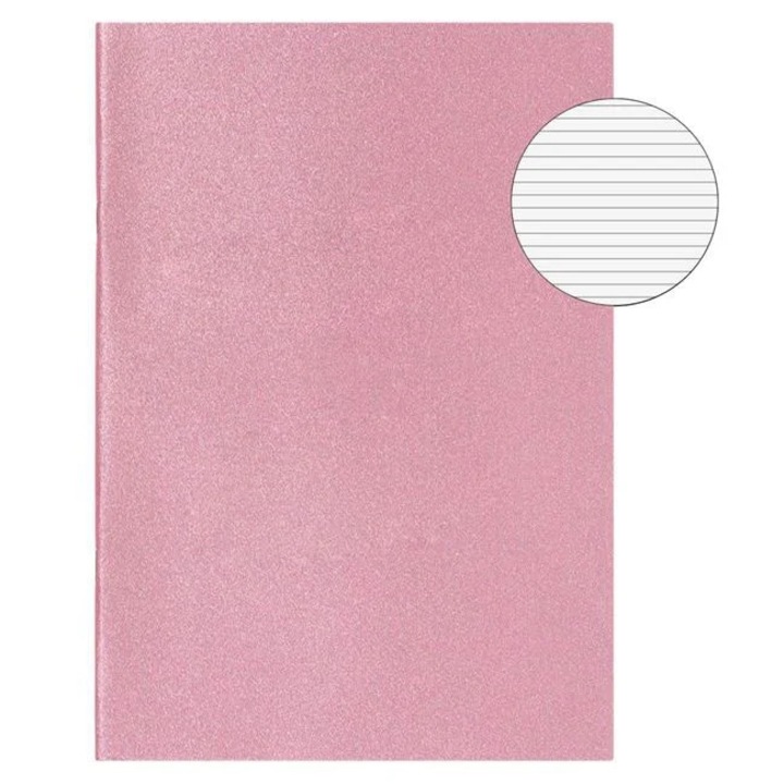 Carnetel Notite A6 Glitter Roz Auriu - 60F