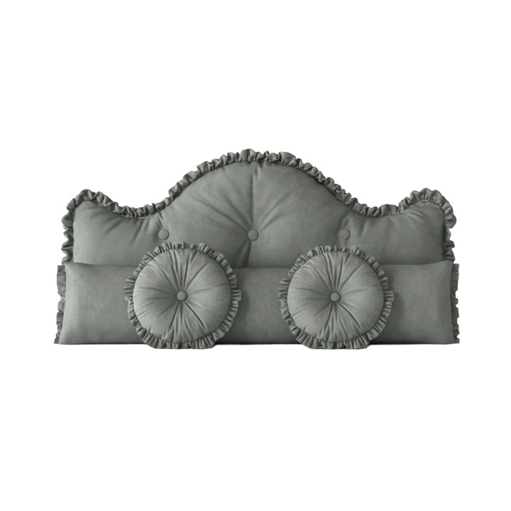 Pillow Palette díszpárna szett, 4 db, szürke, 200cm