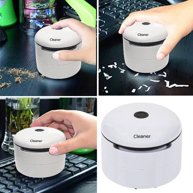 Mini Aspirator de Birou Alb Saiconcept
