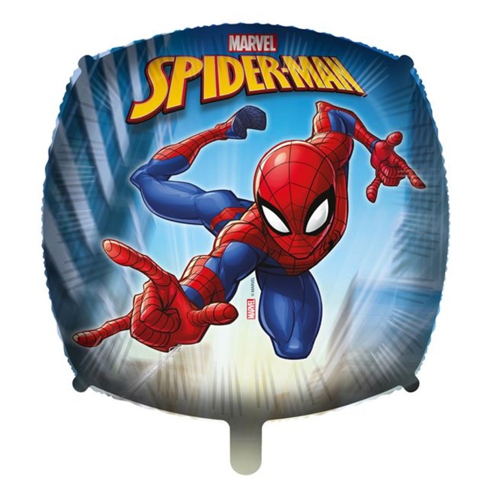 Pókember mintás fólia lufi Ø43cm
