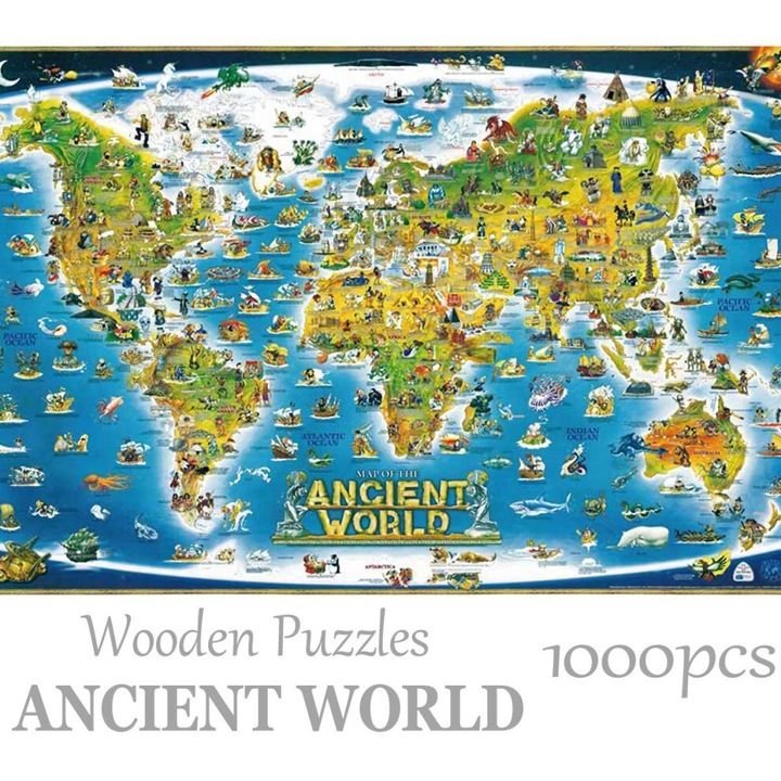 Puzzle natura 1000 darab, precíz illeszkedés, többszínű, 70x76cm