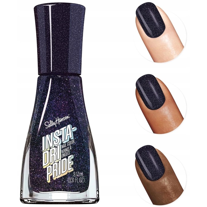 Lac de unghii Sally Hansen Insta Dri, rapid uscare, rosu intens, 746