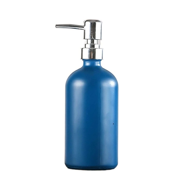 Adagoló szappan és testápoló üveg 500ml átlátszó, finom pumpa