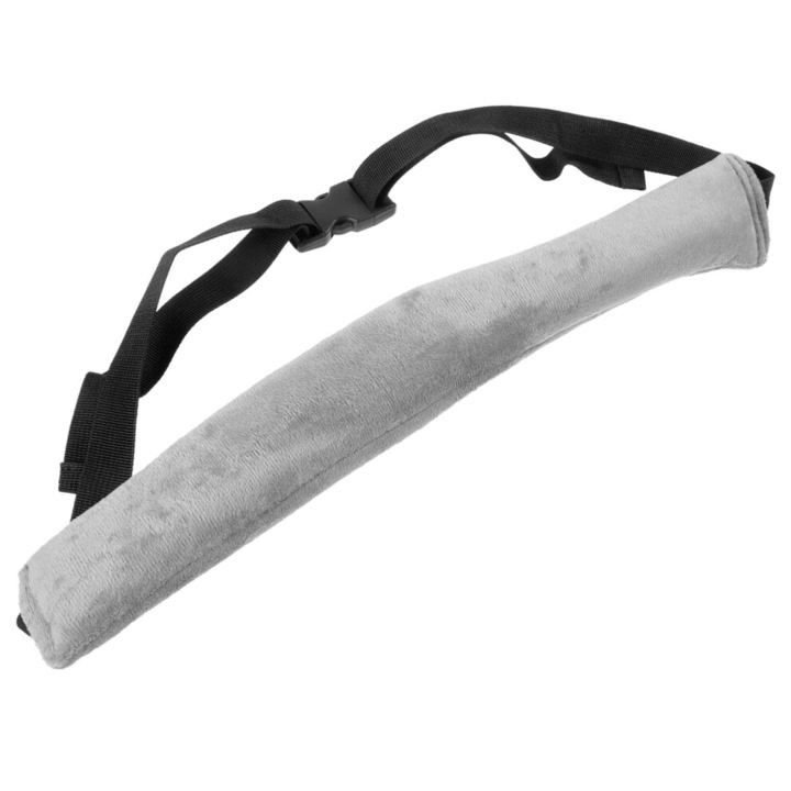 Centura ajustabila pentru scaun copii, portabila, neagra, universala