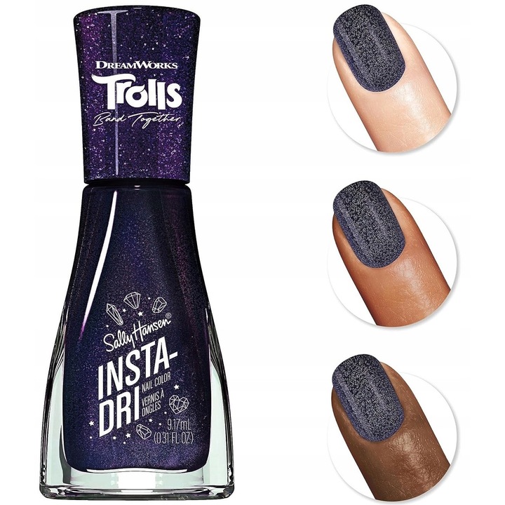 Lac de unghii Sally Hansen Insta Dri rapid uscare Hole N Fun 138