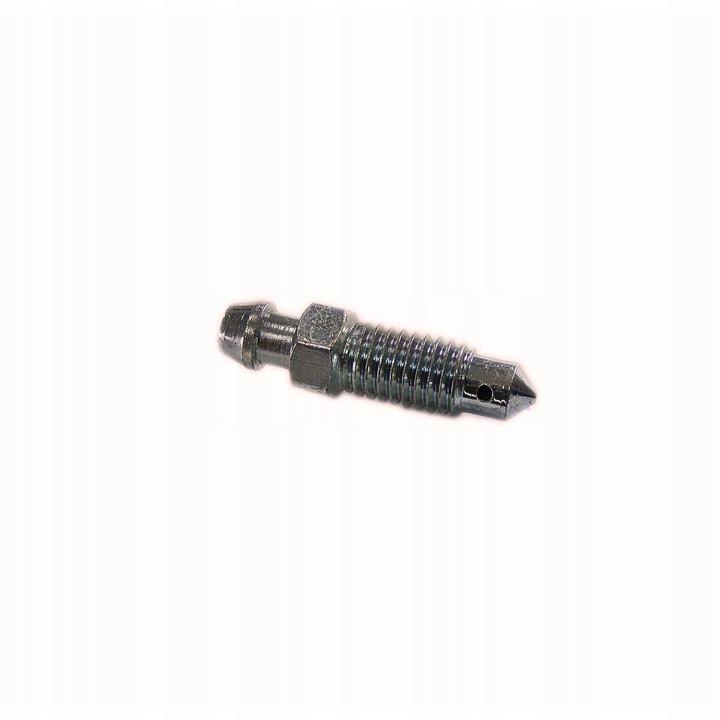 Fék légtelenítő csavar / légtelenítő szelep PHU DONOCIK ODP-08, M6x1, hossz 29mm, hatlap 7mm, horganyzott szénacél, ezüst, 1 db
