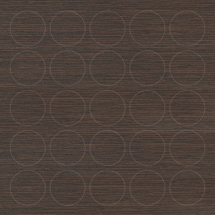 Riex JS10 öntapadós bútor takarósapka, ABS wenge gyöngyház, 14mm, 25 db-os szett