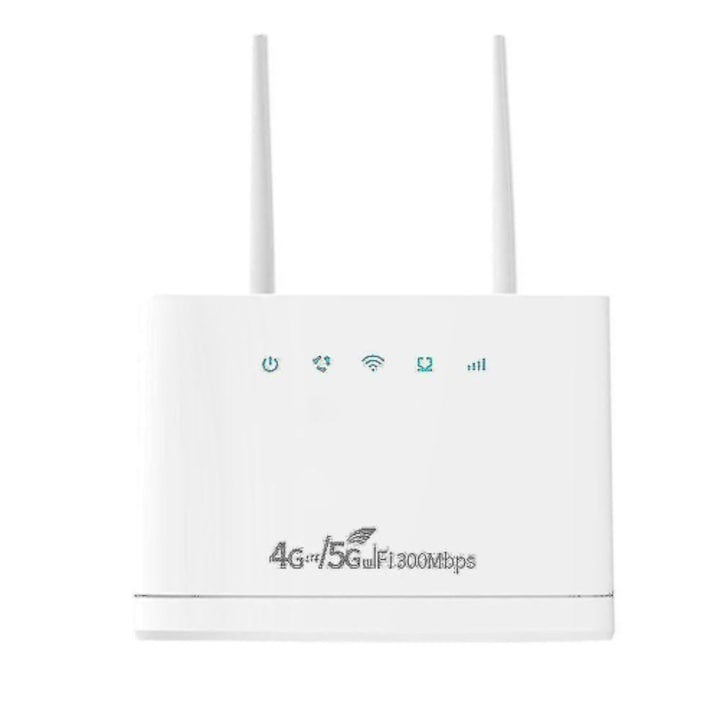 Router Wi-Fi R311pro, 4G/5G, SIM kártya foglalattal, európai csatlakozó, 300 Mbps, Fehér, 1 db