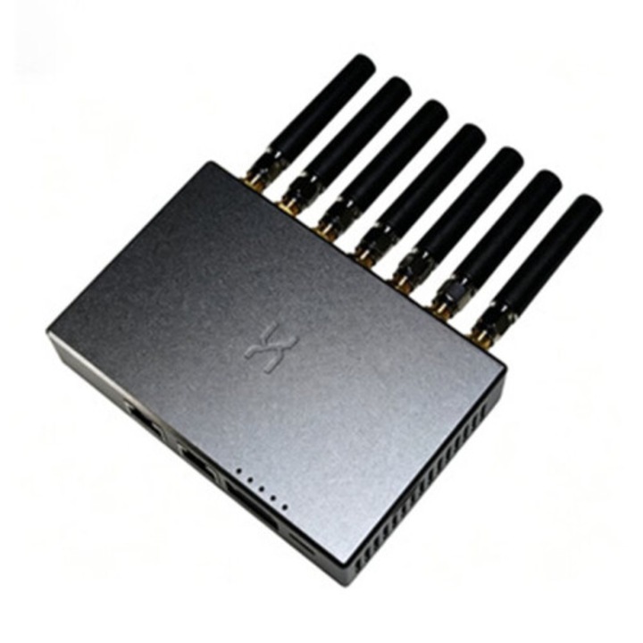 Router/gateway 5G cpe H5000M MT7987A BE5000, wifi7, dual 2.5G, compatibil cu OpenWrt, argintiu, 1 buc