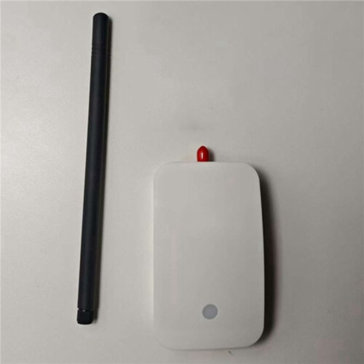 Set 2 bucati Gateway LoRa HT-M7603, pentru interior, LoRaWAN, router WiFi si Ethernet, priza UE, 868 MHz, Alb