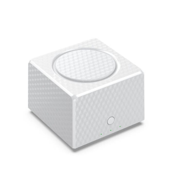 Router wireless Gigabit Ethernet UMS16, amplificare semnal, extensie raza, desktop, negru