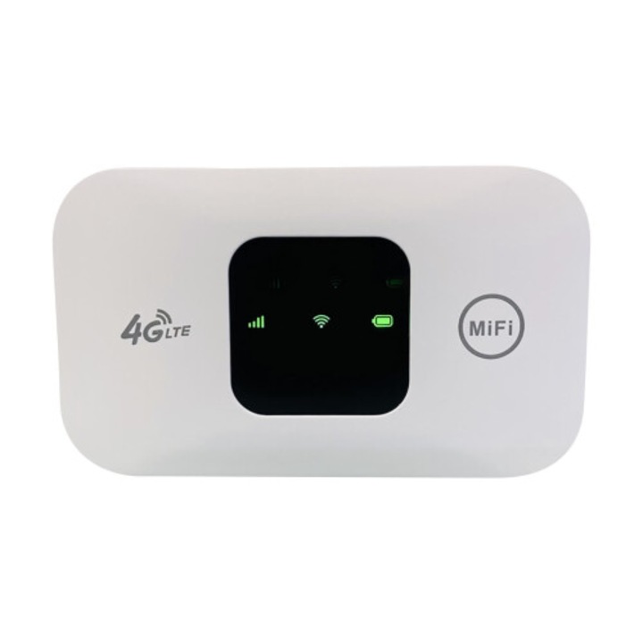 Hordozható 4G vezeték nélküli router 150 Mbps, fekete