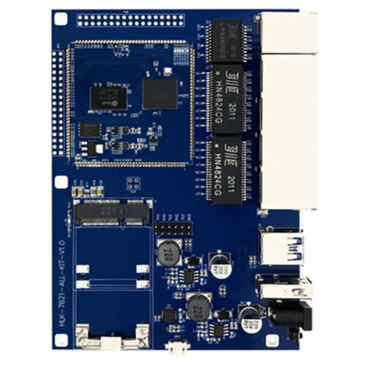 Modul Router Vezeték nélküli Gigabit MT7621A WiFi Fejlesztő Készlet EU Csatlakozó
