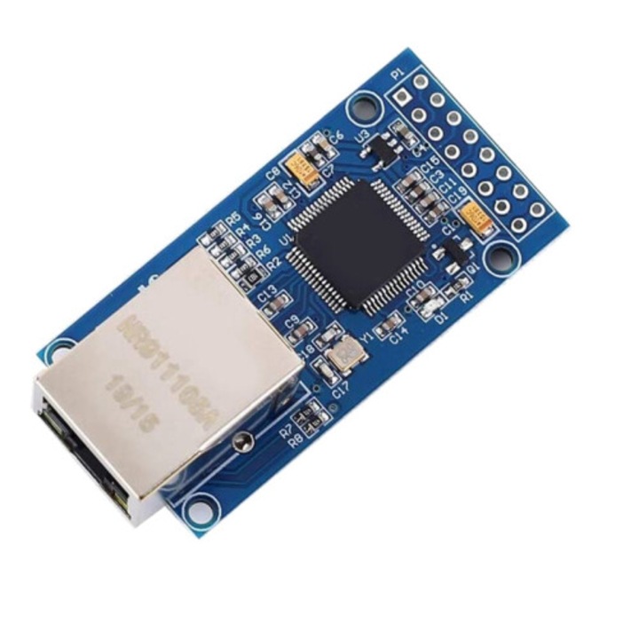 UART Ethernet hálózati modul RJ45-re 3.3V 5V TCP/IP