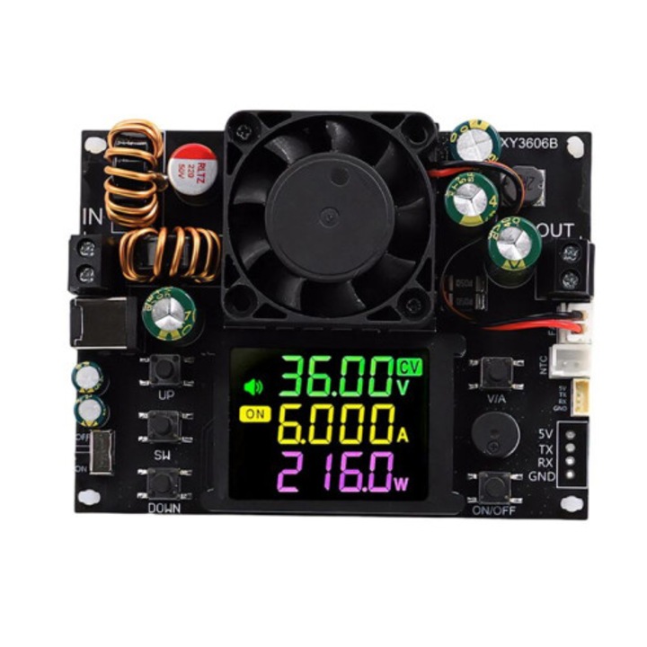 Sursa alimentare reglabila DC 36V 6A 216W cu ecran LCD