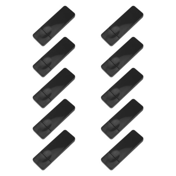 10 darabos készlet, USB Wi-Fi adapter RT5572, Kétsávos 300 Mbps 2.4/5 GHz, Wi-Fi jelvevő dongle, Fekete