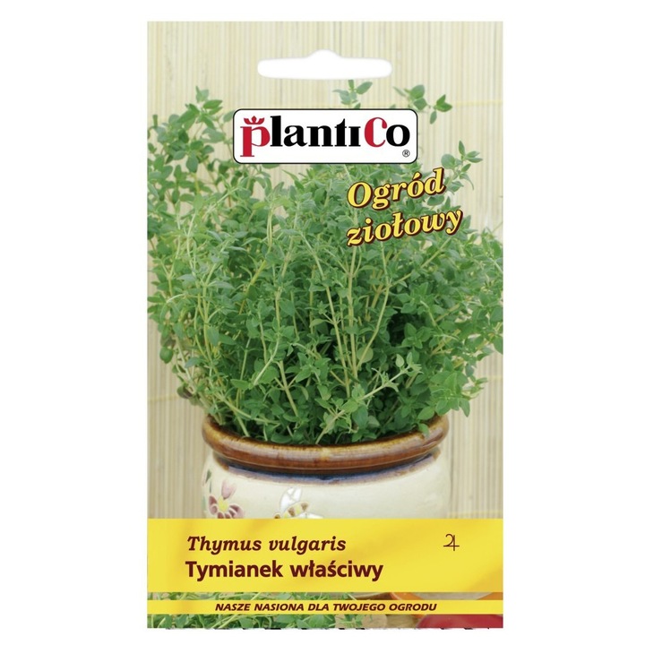 PLATINET kakukkfű magok Thymus vulgaris, aromás évelő növény, mézelő, zöld, 0,3 g