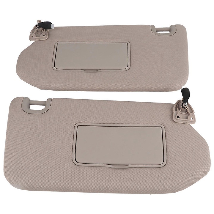 Комплект 2 броя сенници 964019PB0A/964009PB0A, за Nissan Pathfinder 2013-2018 (Platinum, SL, SV), Infiniti QX60 2014-2017, Infiniti JX35 2013 (без премиум пакет), от ABS, ляв и десен, Сив