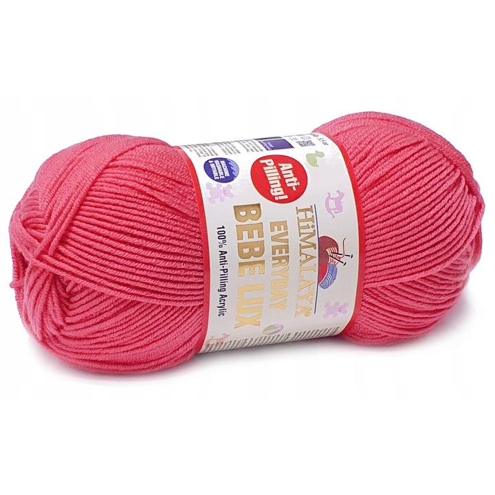 Himalaya Everyday Bebe Lux korall színű fonal 100g 250m