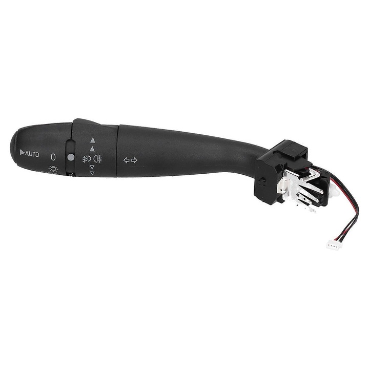 Bal oldali irányjelző kapcsoló, ABS, Peugeot 206 207 307 301 308 3008 405 407408 807 modellekhez, fekete