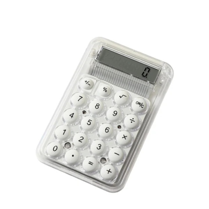 Calculator stiintific negru, ecran mare, compact