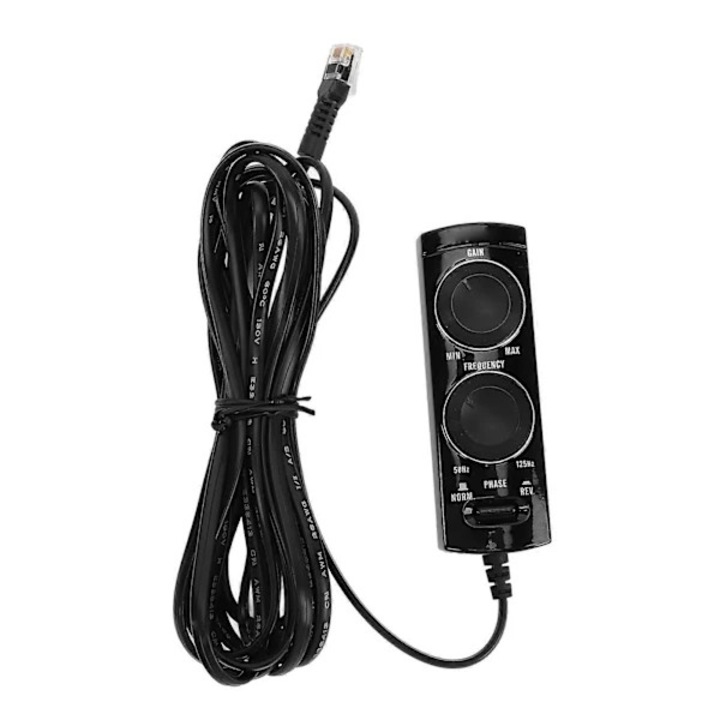 Control cablu auto pentru subwoofer, ajustabil, negru, universal