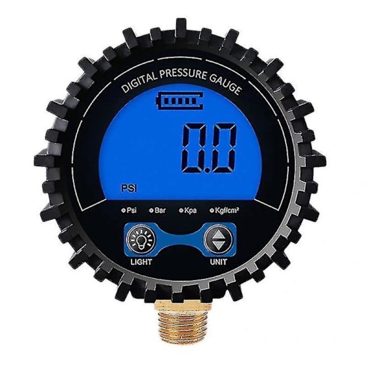 Manometru digital presiune roti, albastru, 1/4, LCD, 3-200 PSI