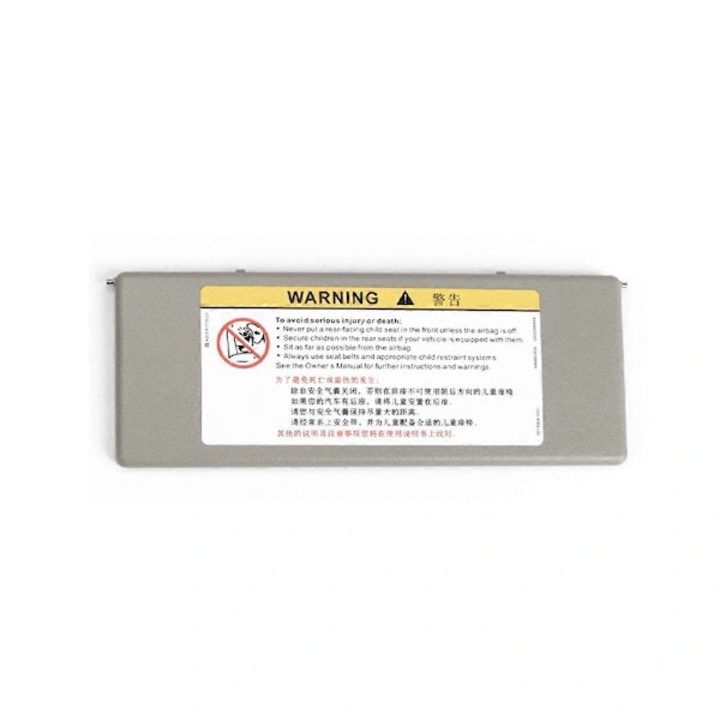 Капак за огледало на сенник за Buick Regal/Velite 6/Verano/Excelle/Excelle GX/XL (модели 2009-2022), ABS, директна подмяна, лесен монтаж без рязане, сив, 1 бр