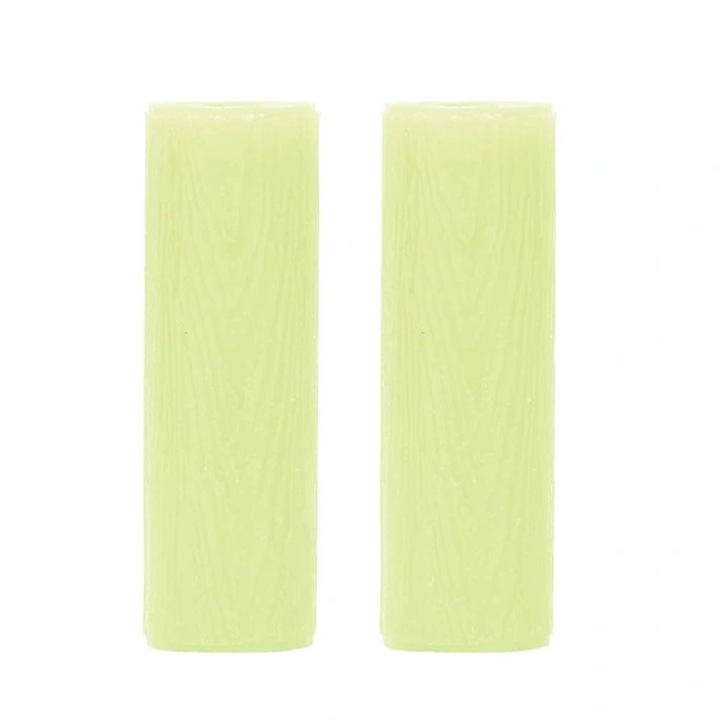 Chewies ortodontice, aligner chewies pentru gutiere, din silicon alimentar, pentru fixarea aparatului, aroma mar, verde deschis, 2 bucati