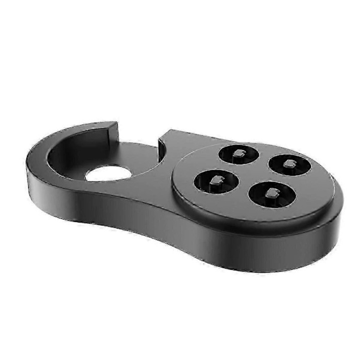 Suport periuta din ABS, negru, 1x1x1cm