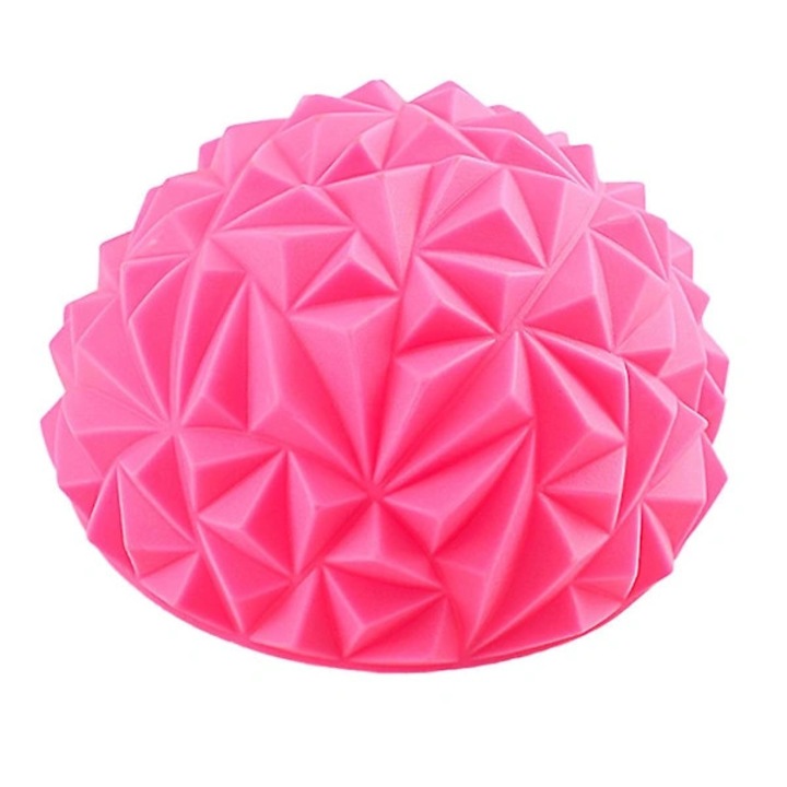 Масажна топка от PVC, твърд релеф, 16x16x8.5см, за крака