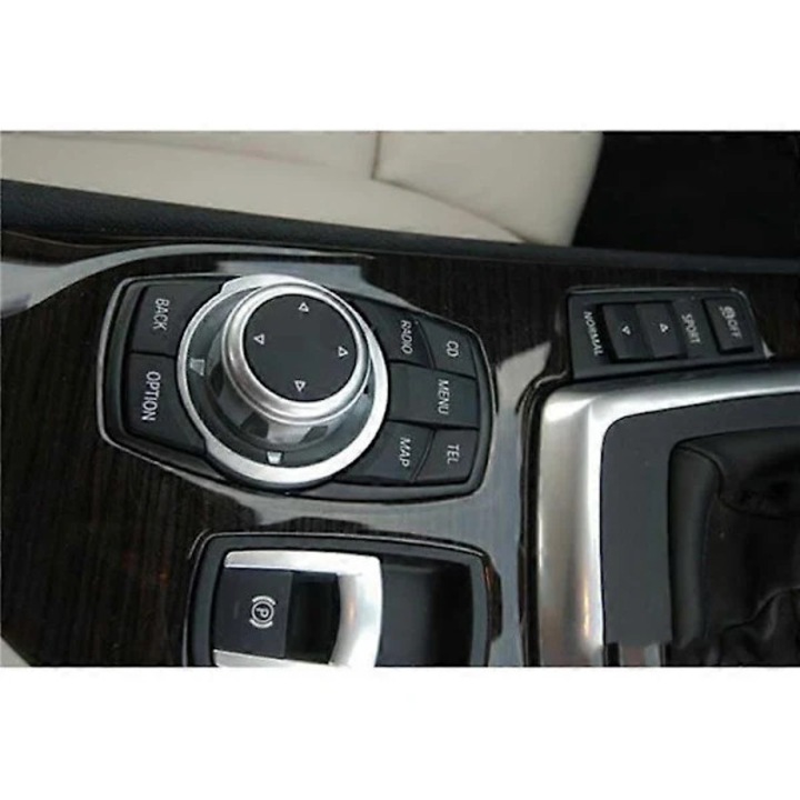 Controller iDrive buton rotativ pentru BMW seria 3/5/X1/X5/X6/Z4 (E-chasiu), montare directa, placa circuit din ABS, 4 pini, verde, 1 buc