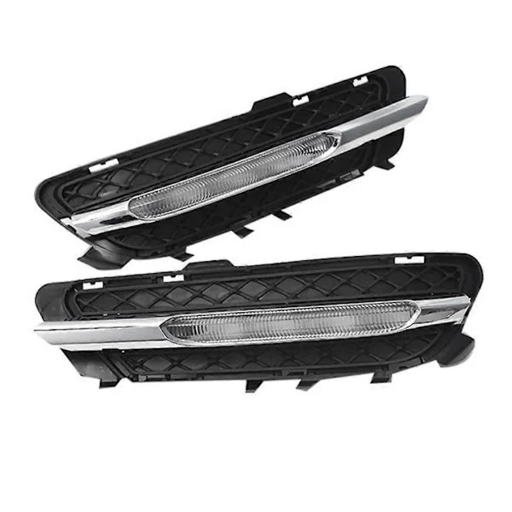 LED nappali menetfény szett, fekete műanyag, 2128851574 2128851674, 2009-2013