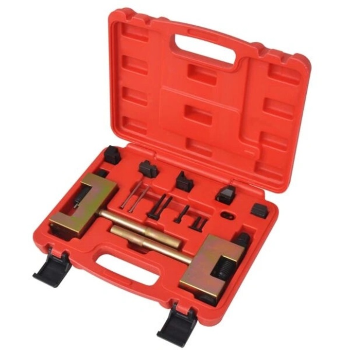 Комплект инструменти за верига на двигател, стомана, 26.5x21.5x6см, многоцветен