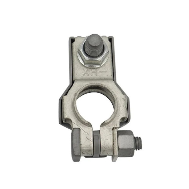 Clema terminal baterie negativa / conector baterie 90982-06022, montare directa, fara taiere sau imbinare, metal, argintiu, 1 buc