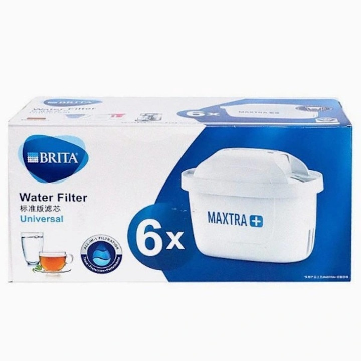 Комплект от 6 филтъра за вода, съвместими с Maxtra, черен, 150L